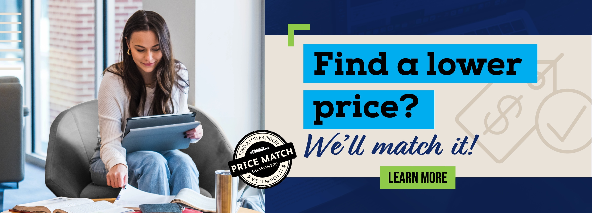 Find a lower price? Weâ€™ll match it! Learn more.	