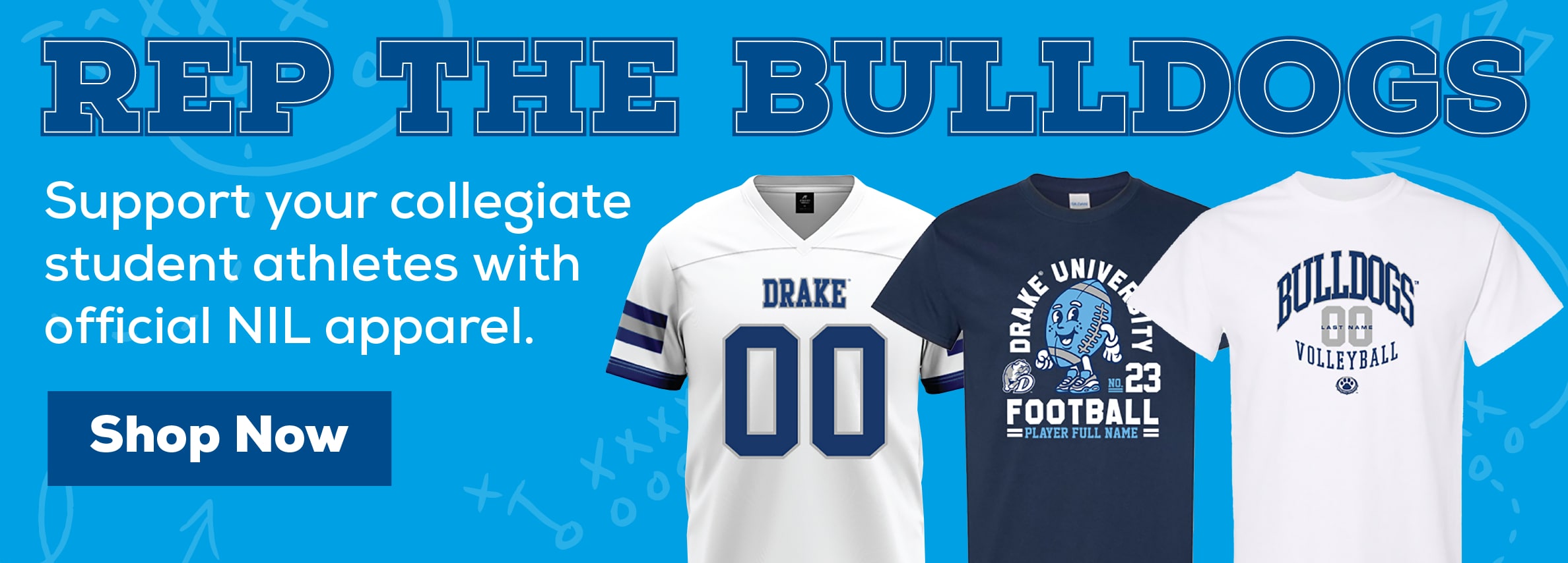 REP THE BULLDOGS Support your collegiate student athletes with official NIL apparel. Shop Now (new tab)