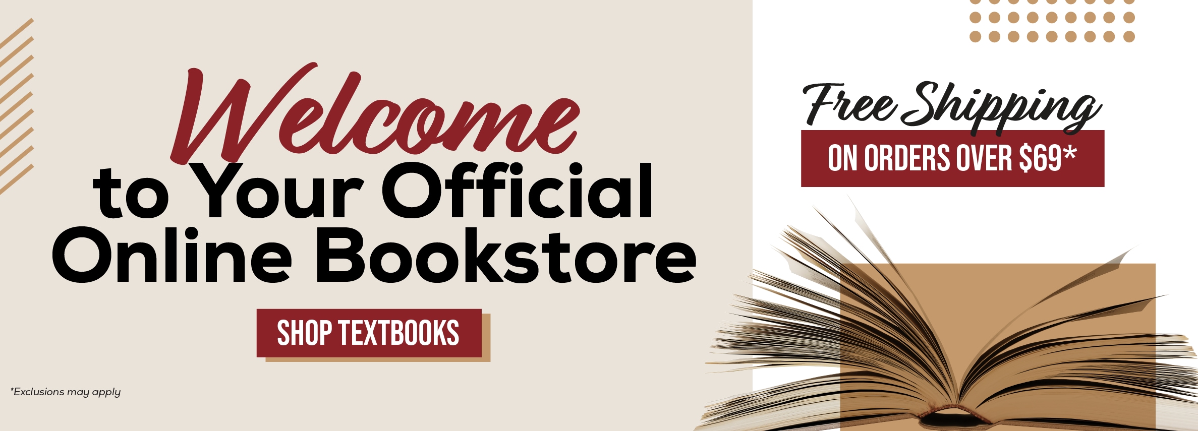 Welcome to Your Official Online Bookstore SHOP TEYTROOKS *Exclusions may apply Free Shipping ON ORDERS OVER $69*