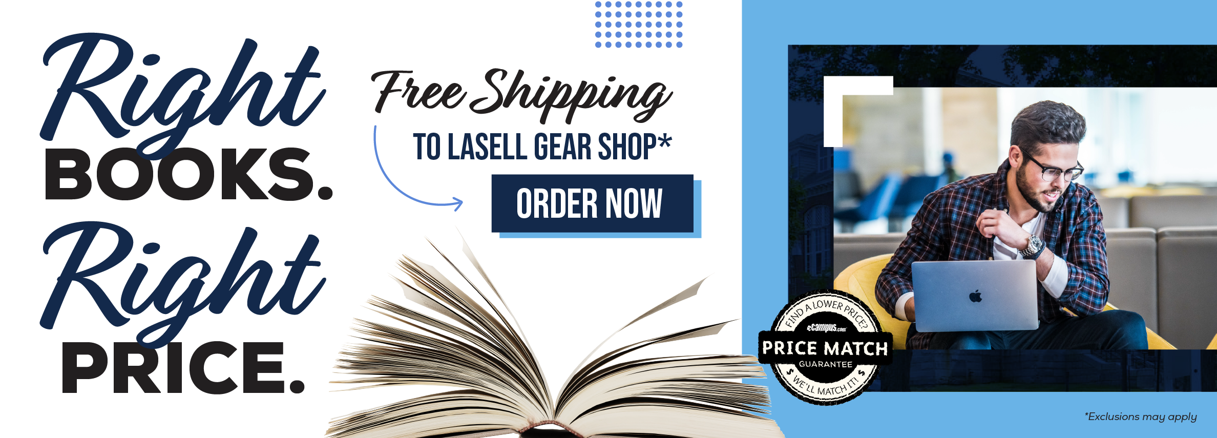 Right books. Right price. Free shipping to Lasell Gear Shop.* Order now. Price Match Guarantee. *Exclusions may apply.