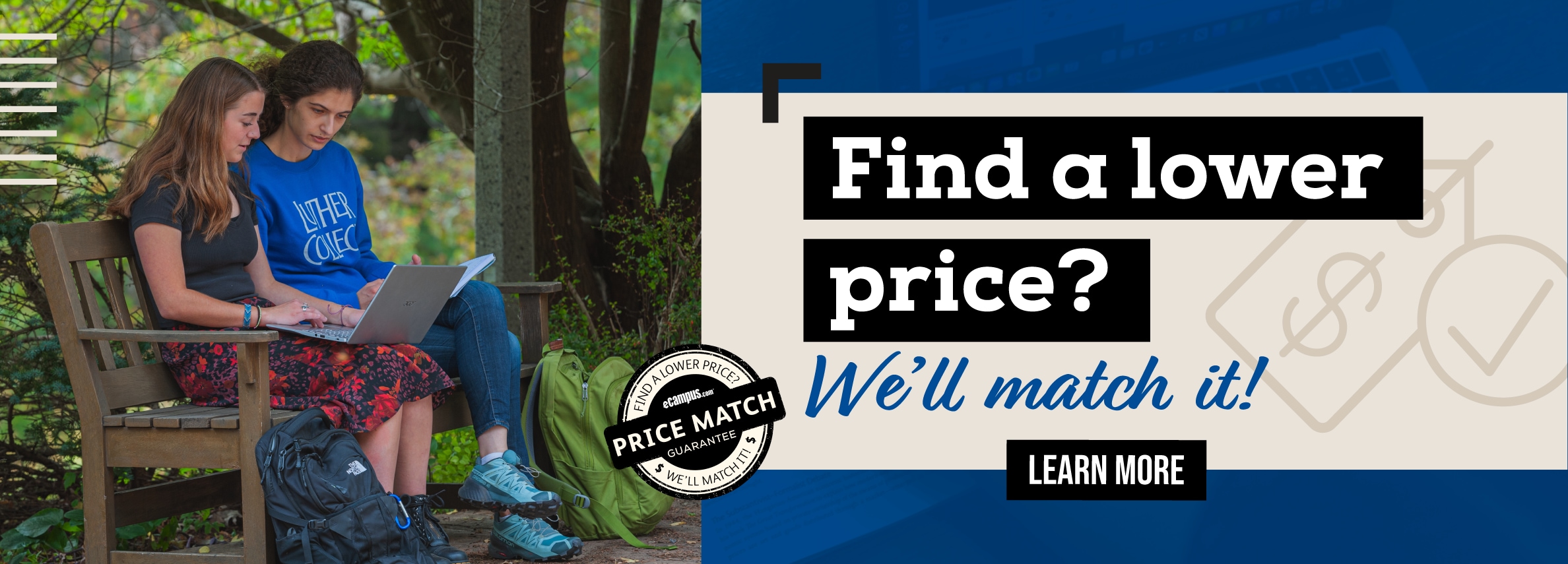 Find a lower price? Weâ€™ll match it! Learn more.	