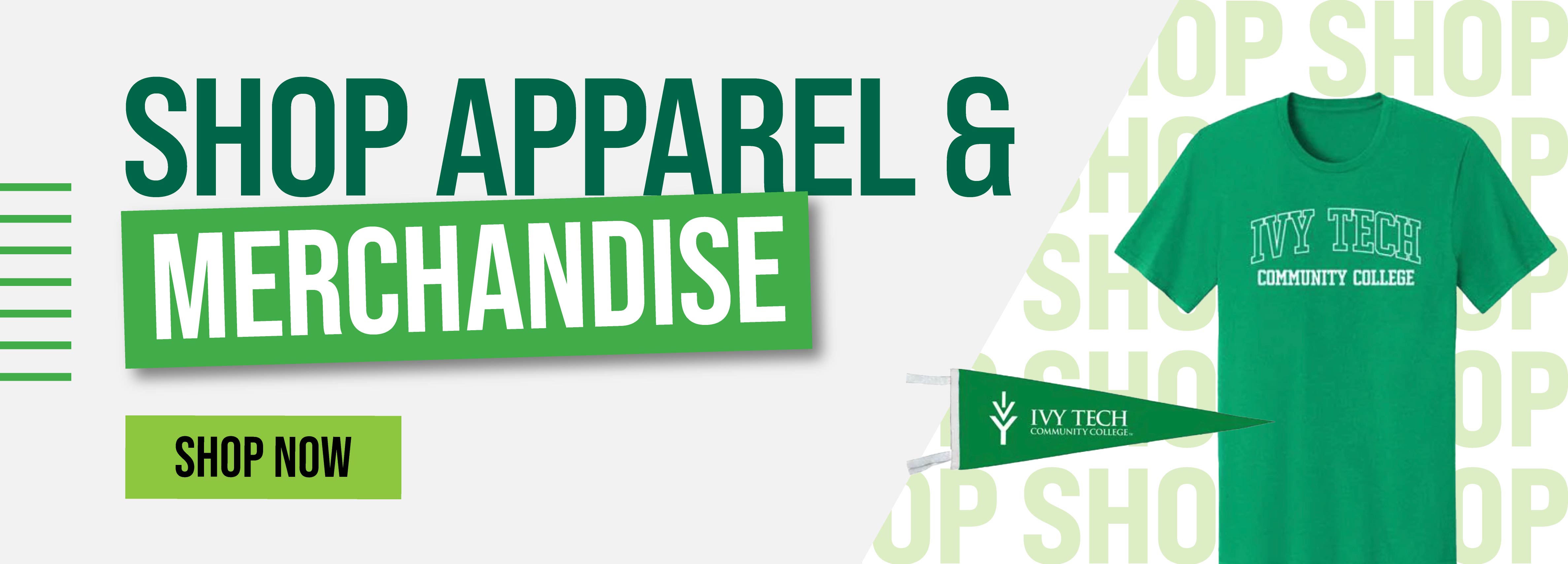 Shop Apparel & Merchandise. Shop Now