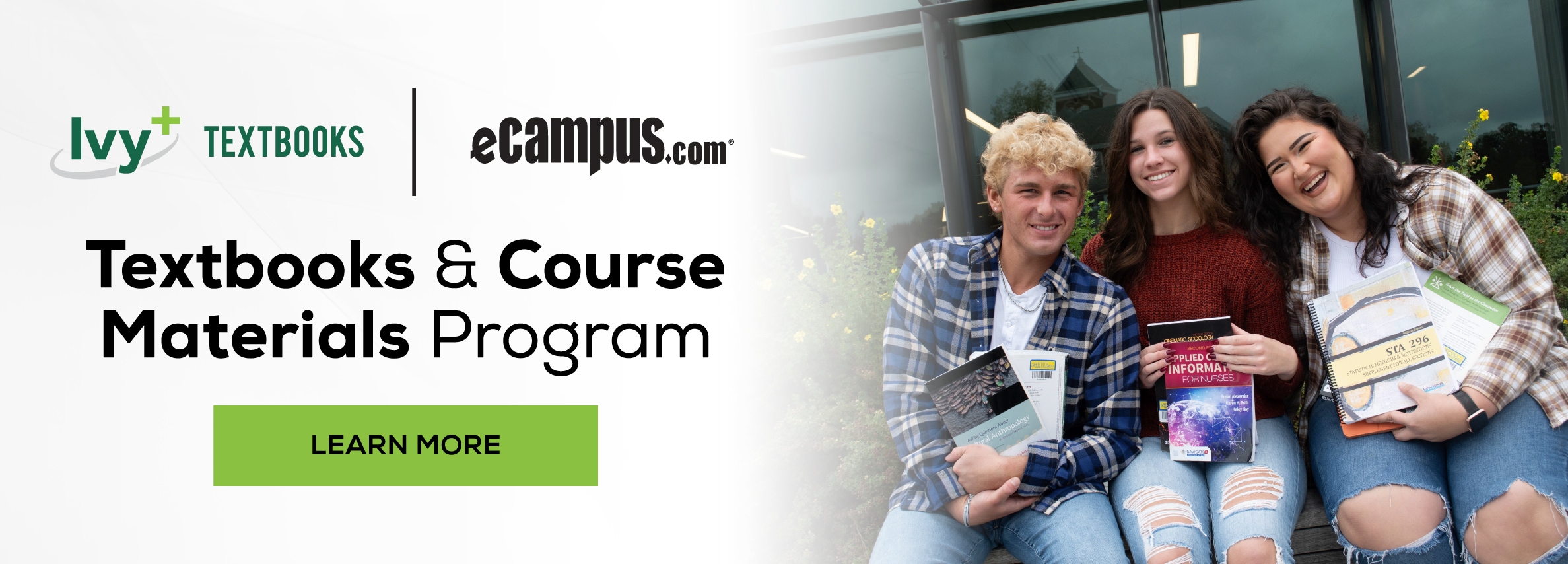 Textbooks & Course Materials Program. Learn More (new tab)