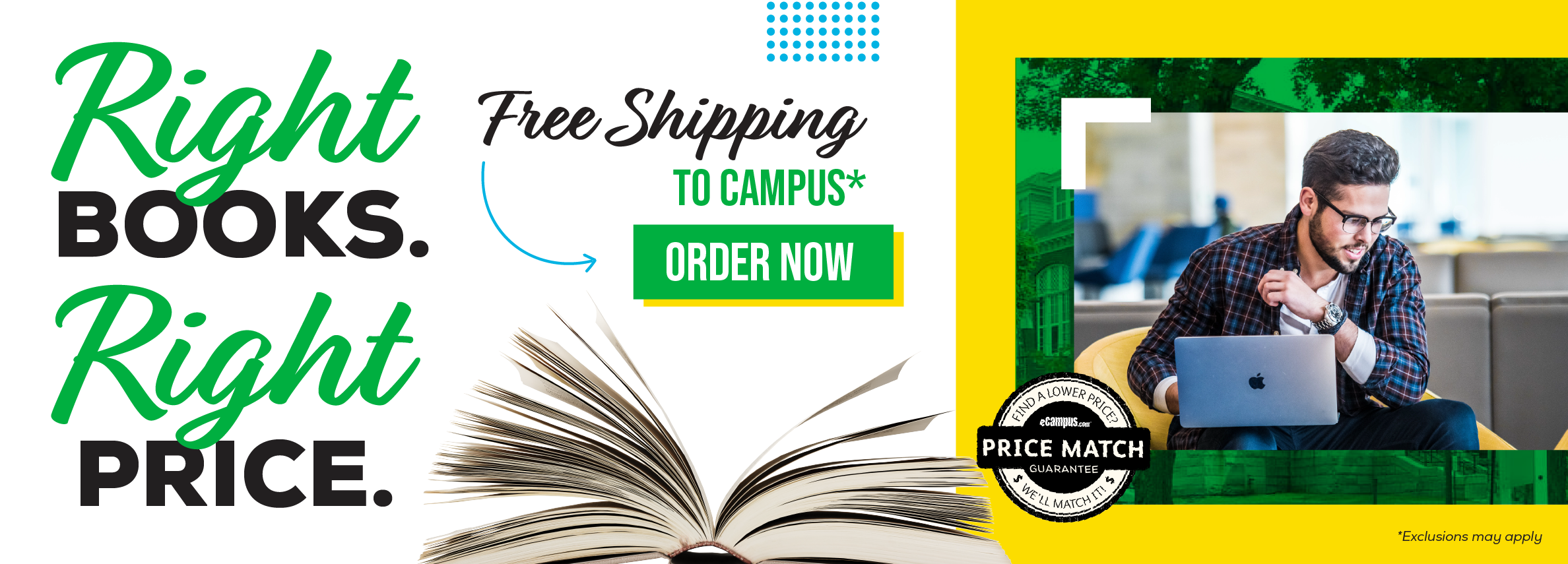 Right books. Right price. Free shipping to campus.* Order now. Price Match Guarantee. *Exclusions may apply.