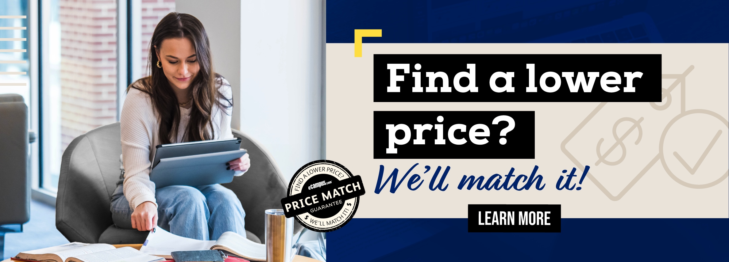 Find a lower price? Weâ€™ll match it! Learn more.