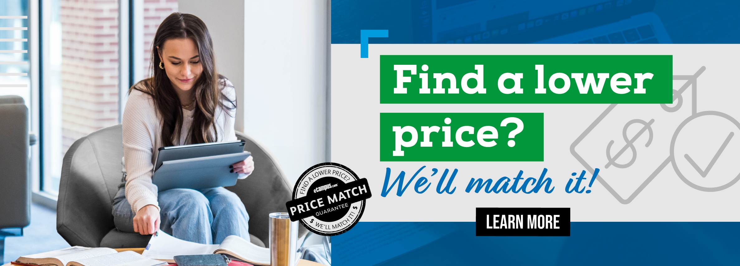 We Price Match Books. Learn More