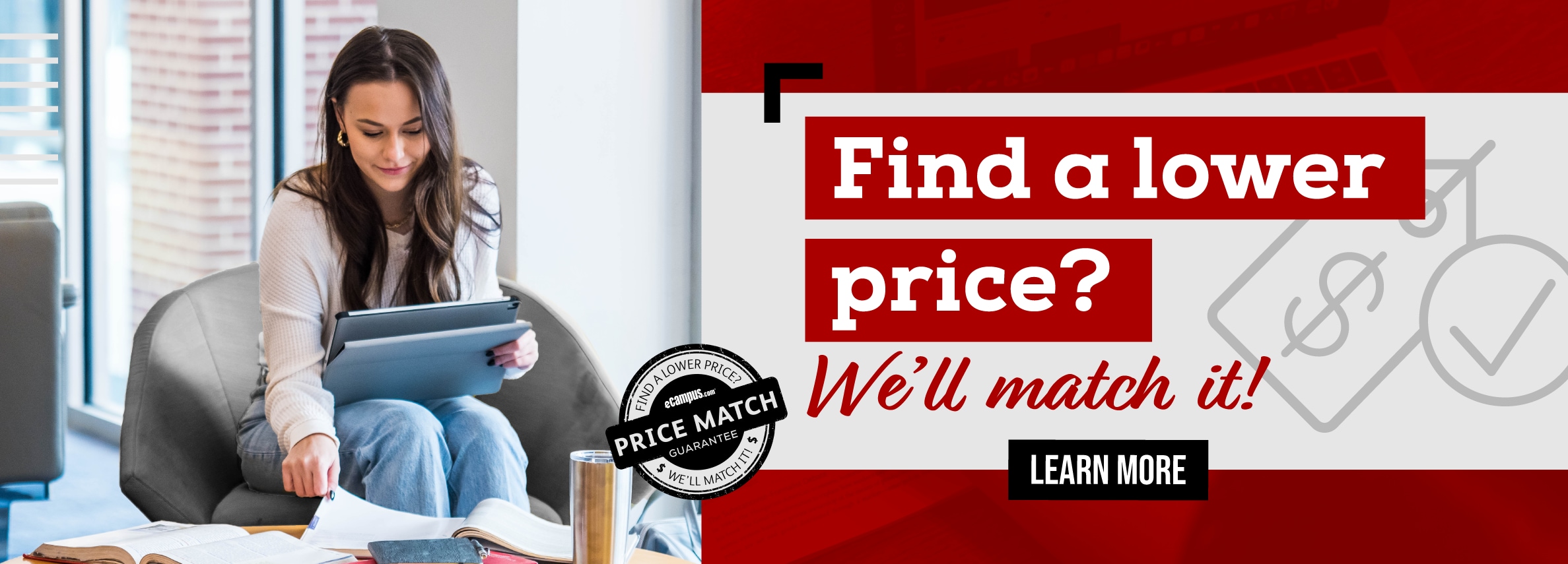 We Price Match Books. Learn More