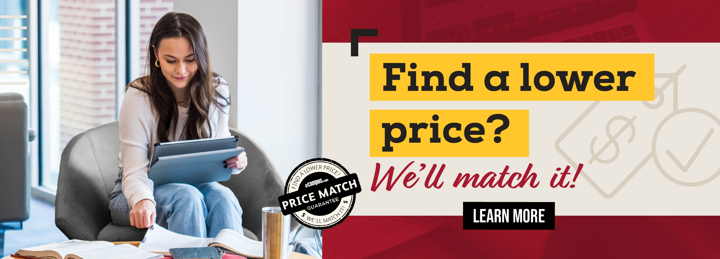 Find a lower price? Weâ€™ll match it! Learn more.
