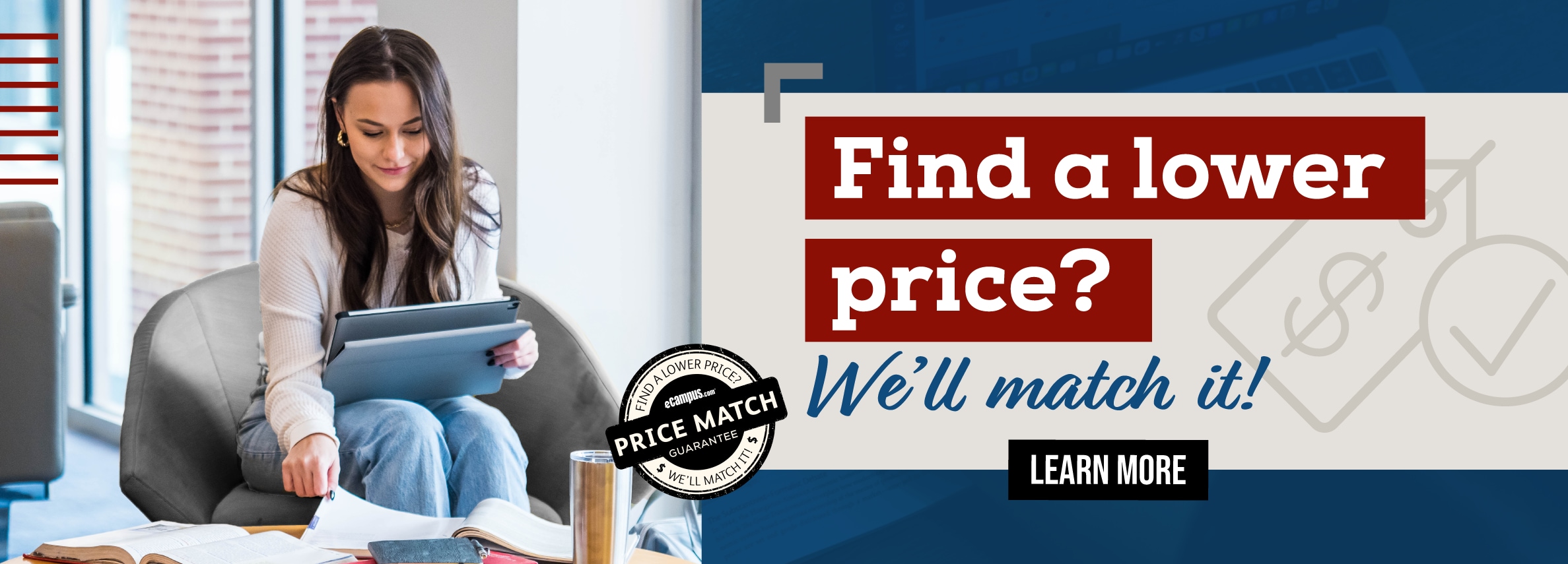 We Price Match Books. Learn More