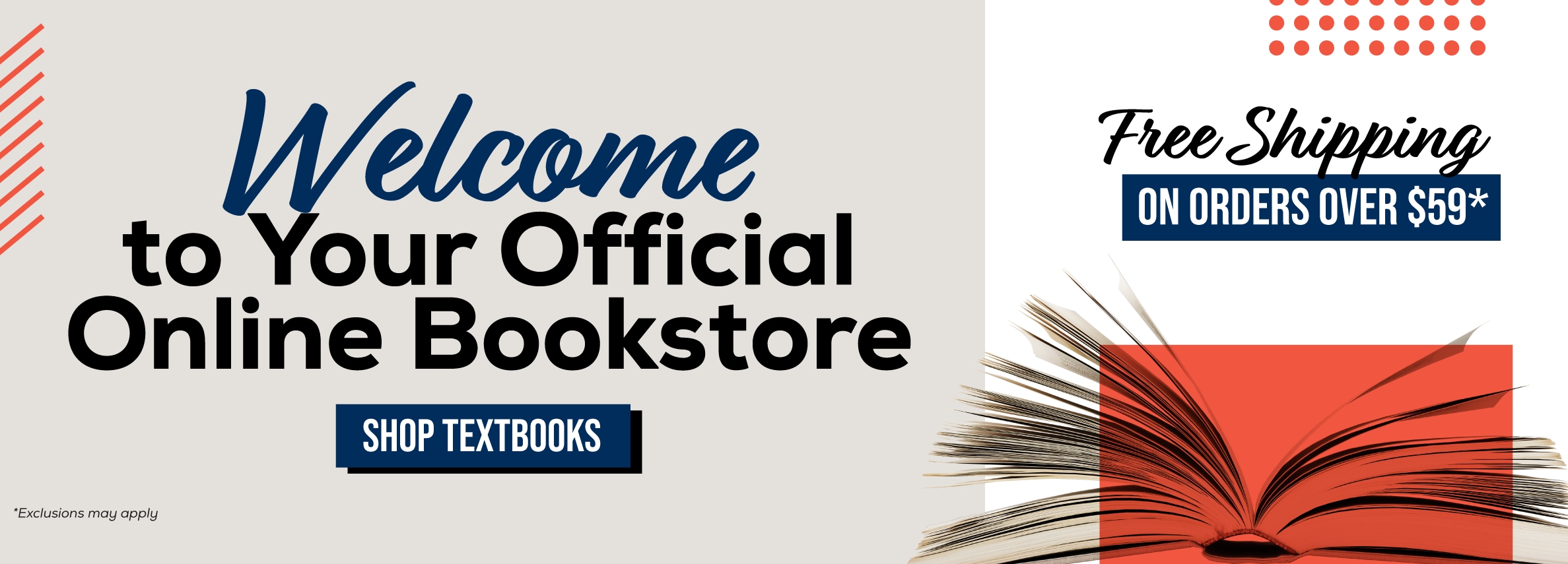 Welcome to Your Official Online Bookstore. Free shipping on orders over $59. *Excludes Marketplace Purchases