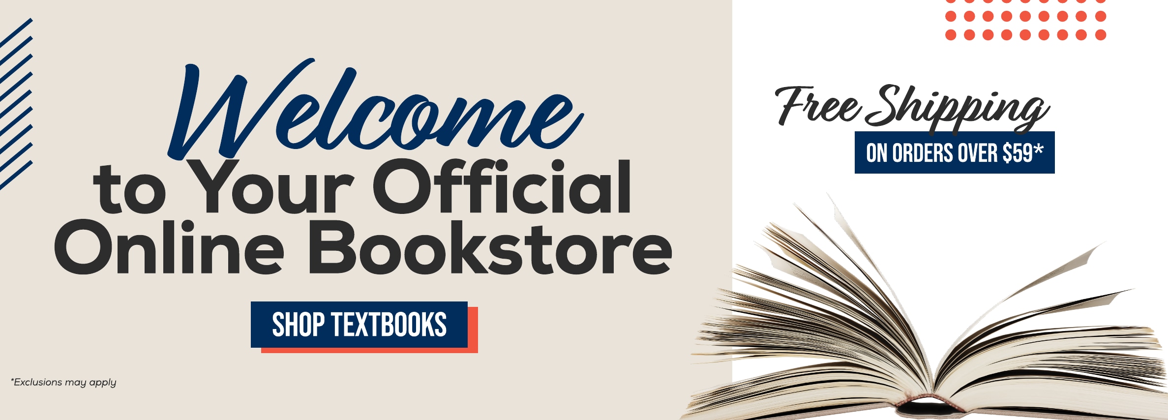 Welcome to Your Official Online Bookstore. Free shipping on orders over $59. *Excludes Marketplace Purchases