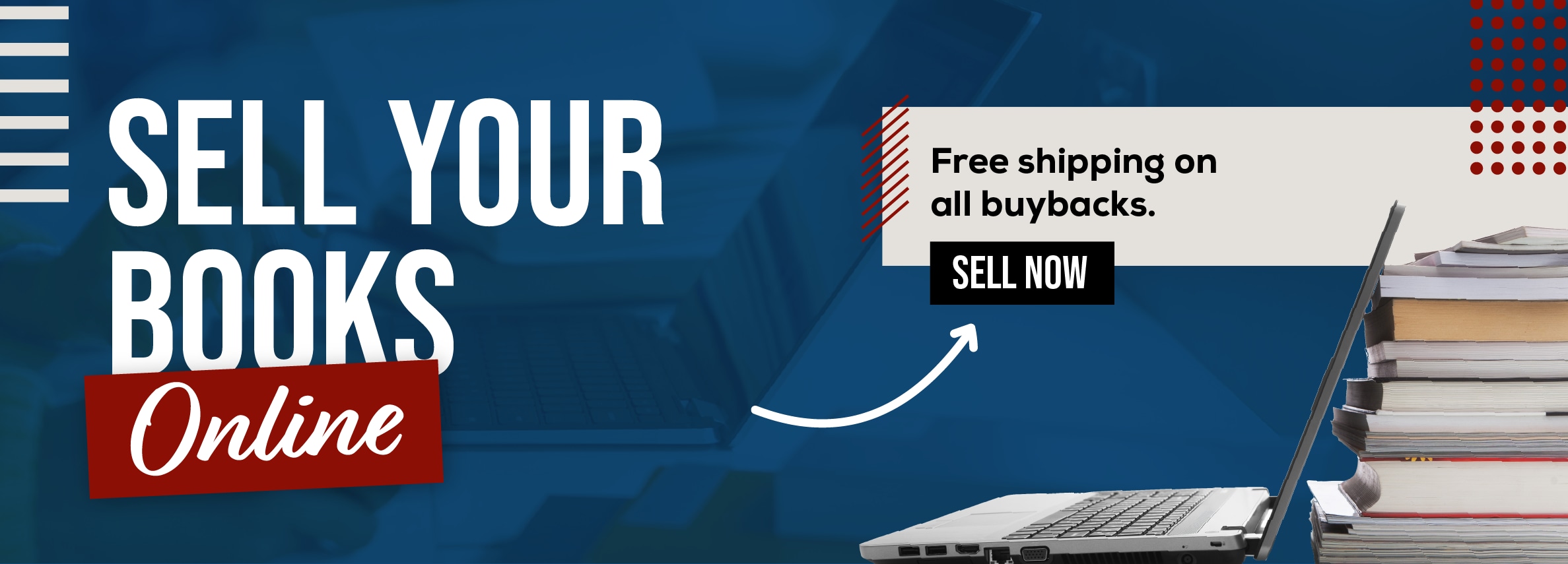 Sell your books online. Free shipping on all buybacks. Sell now.