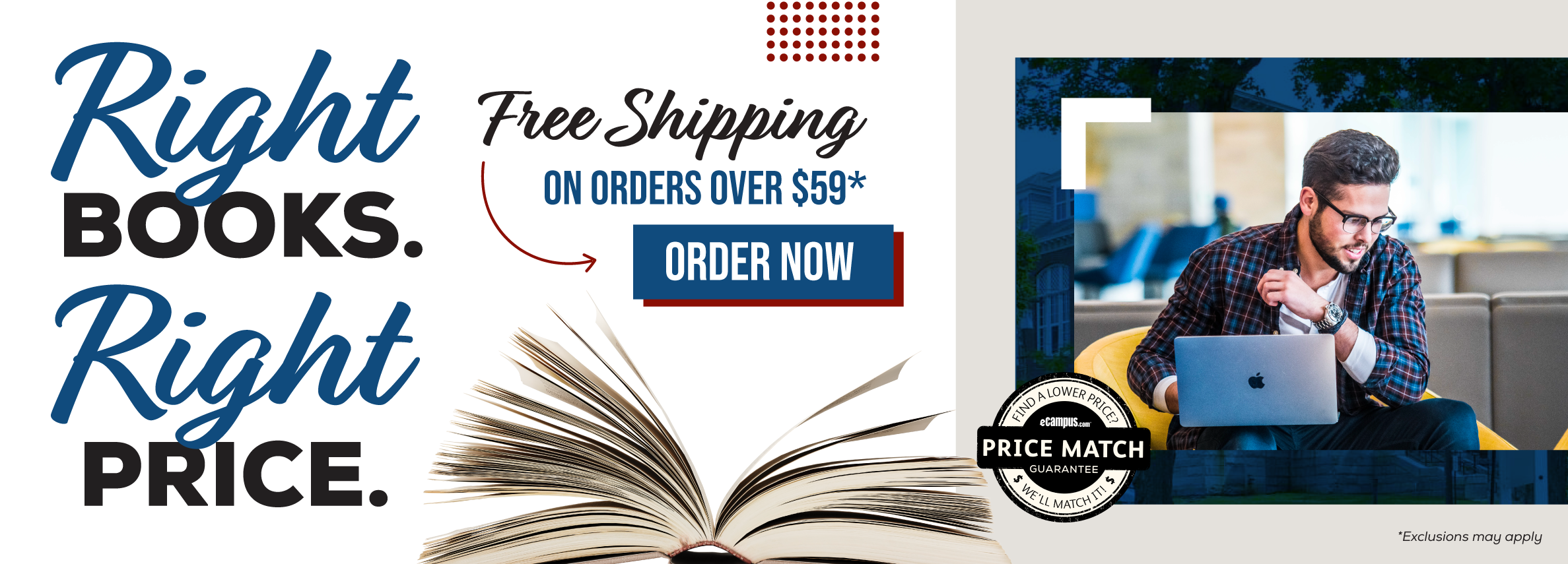 Right books. Right price. Free Shipping on orders over $59. *Excludes Marketplace Purchases