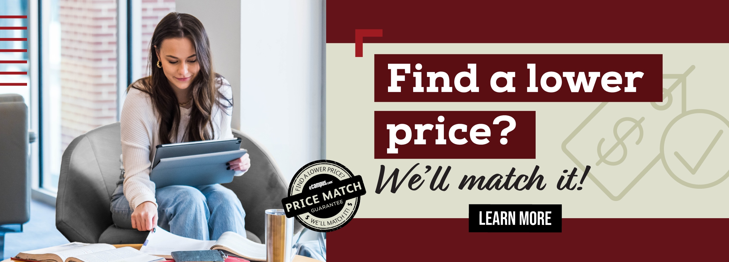 We Price Match Books Learn More