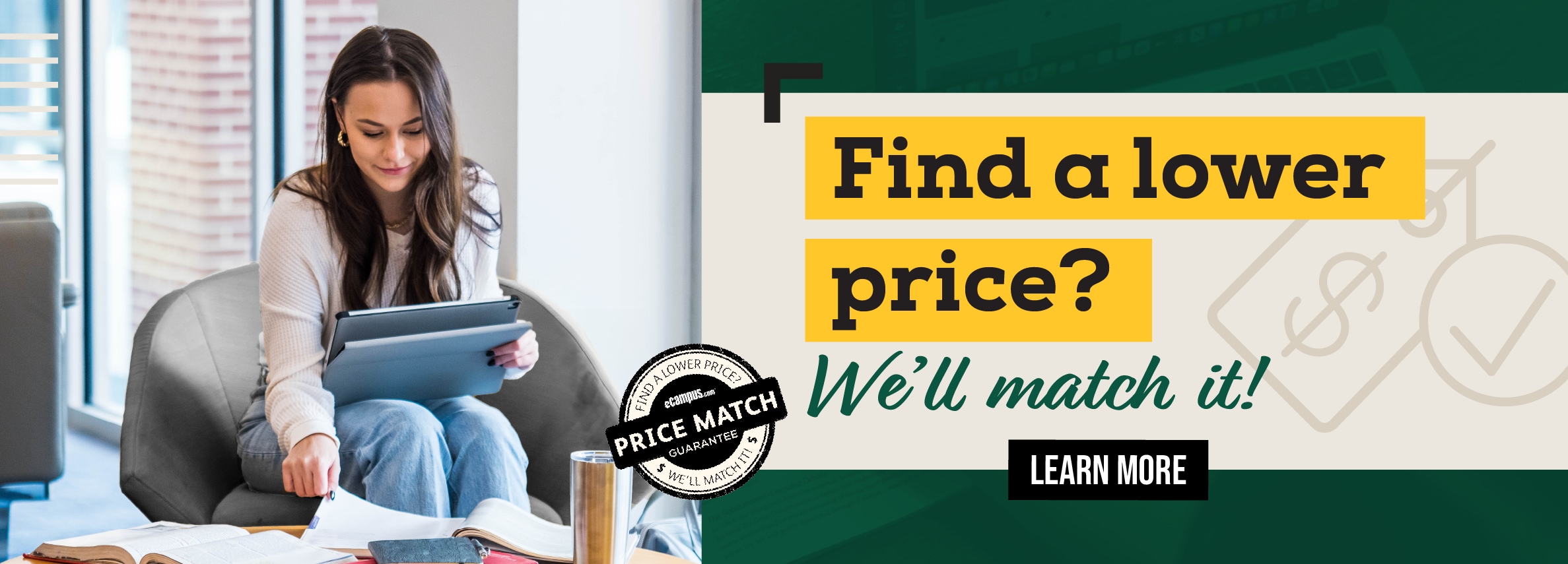 Find a lower price? We'll match it! Learn more.
