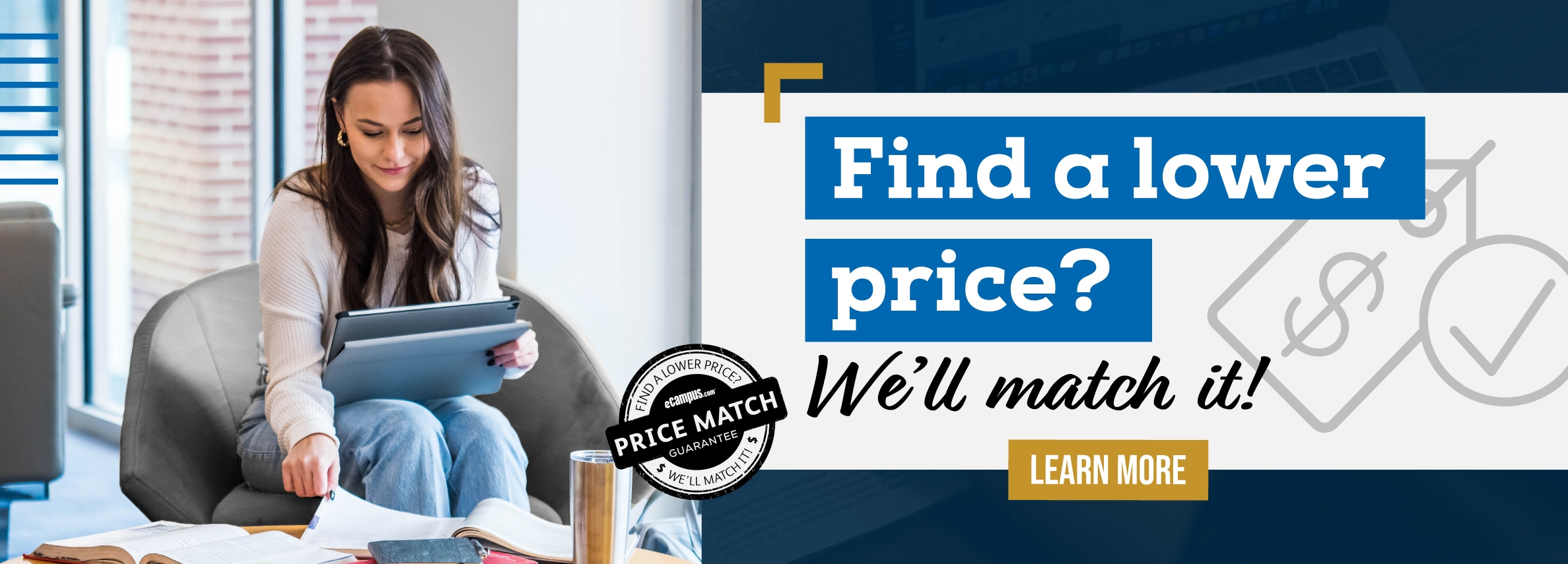 We Price Match Books. Learn More