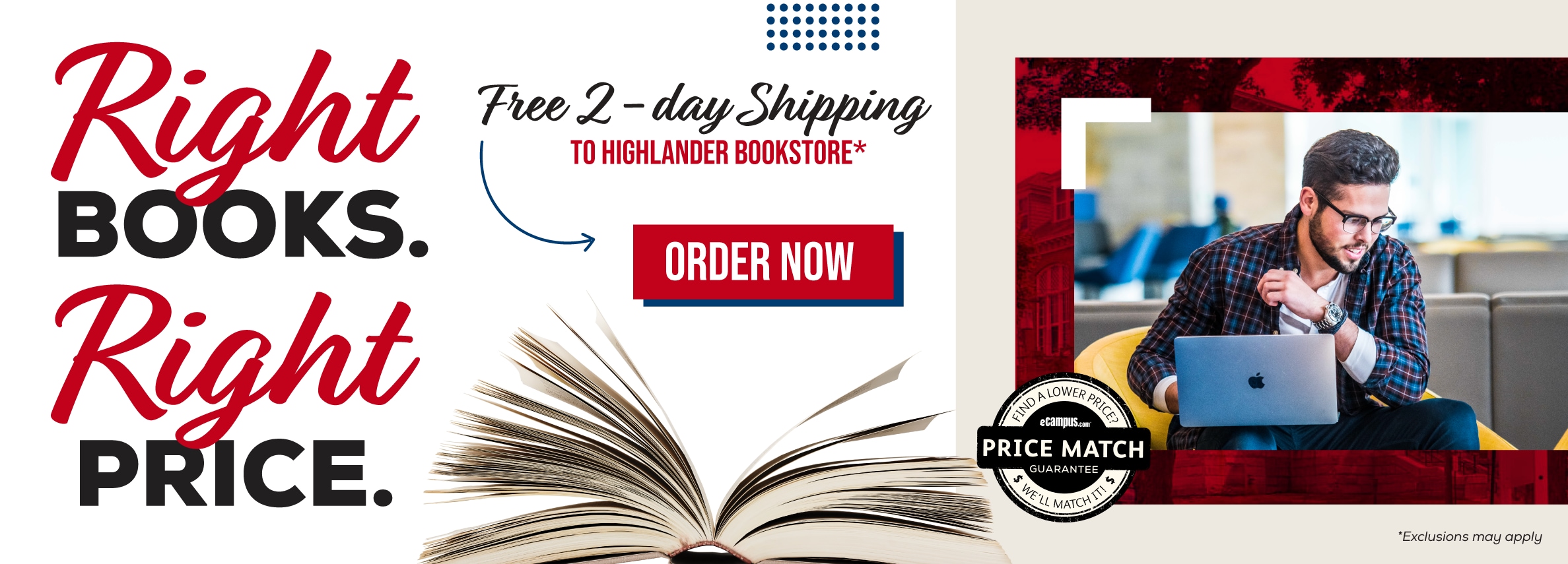 Right books. Right price. Free 2-day shipping to Highlander Bookstore.* Order now. Price Match Guarantee. *Exclusions may apply.