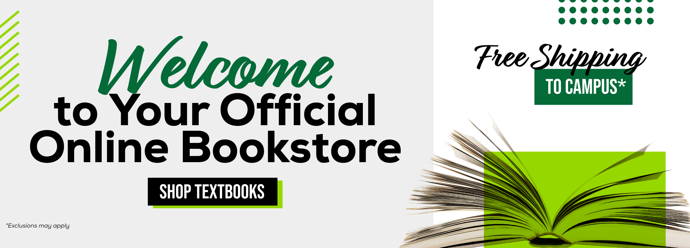 Welcome to Your Official Online Bookstore. Free Shipping to Campus. Shop Textbooks.