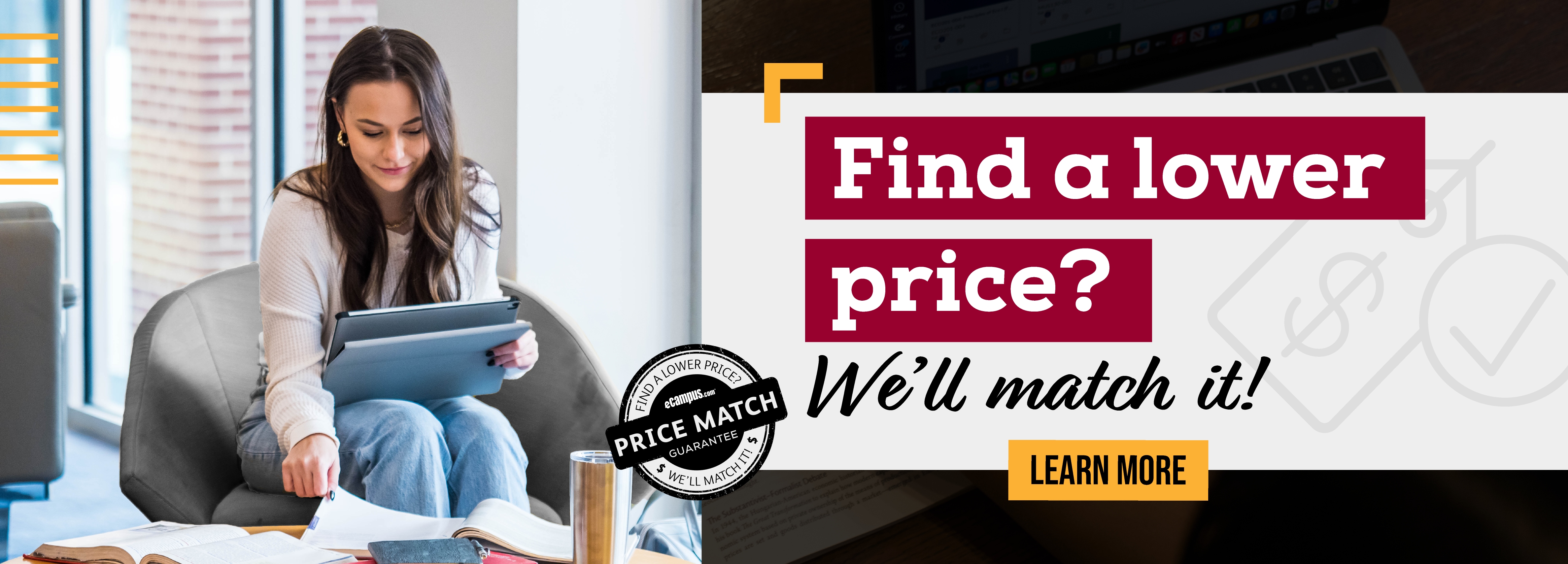 We Price Match Books Learn More