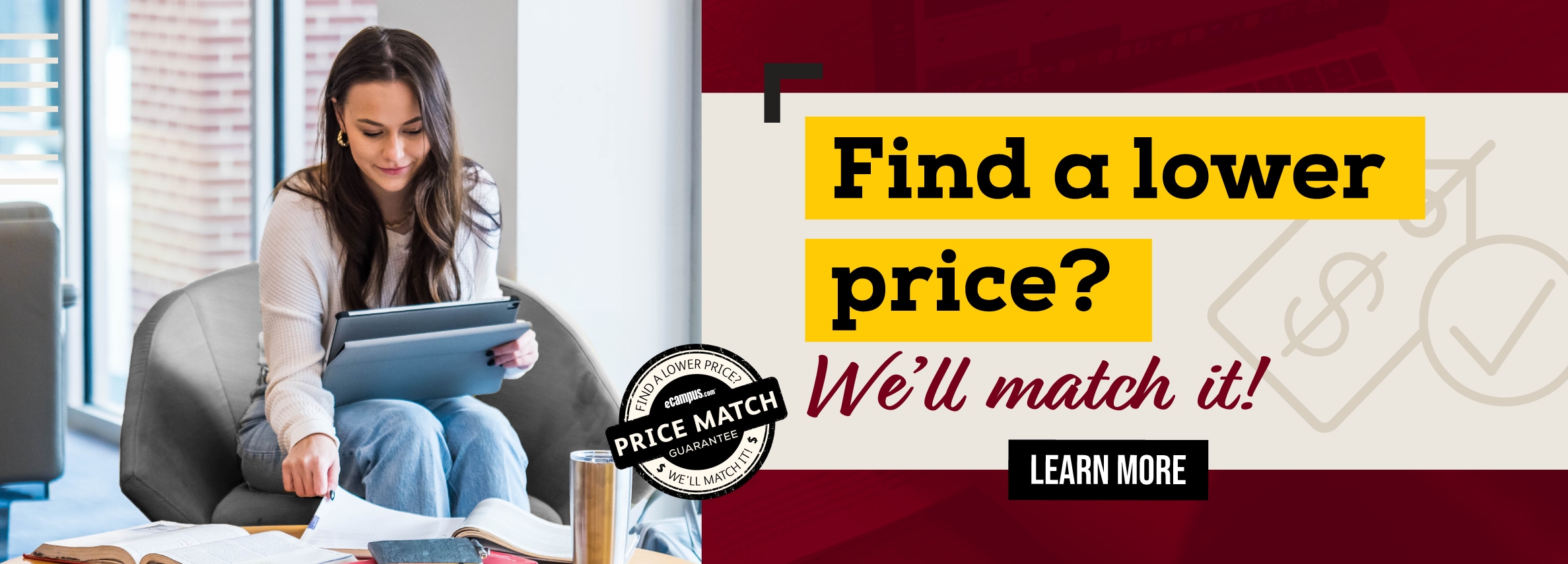 Find a lower price? We'll match it! Learn more.