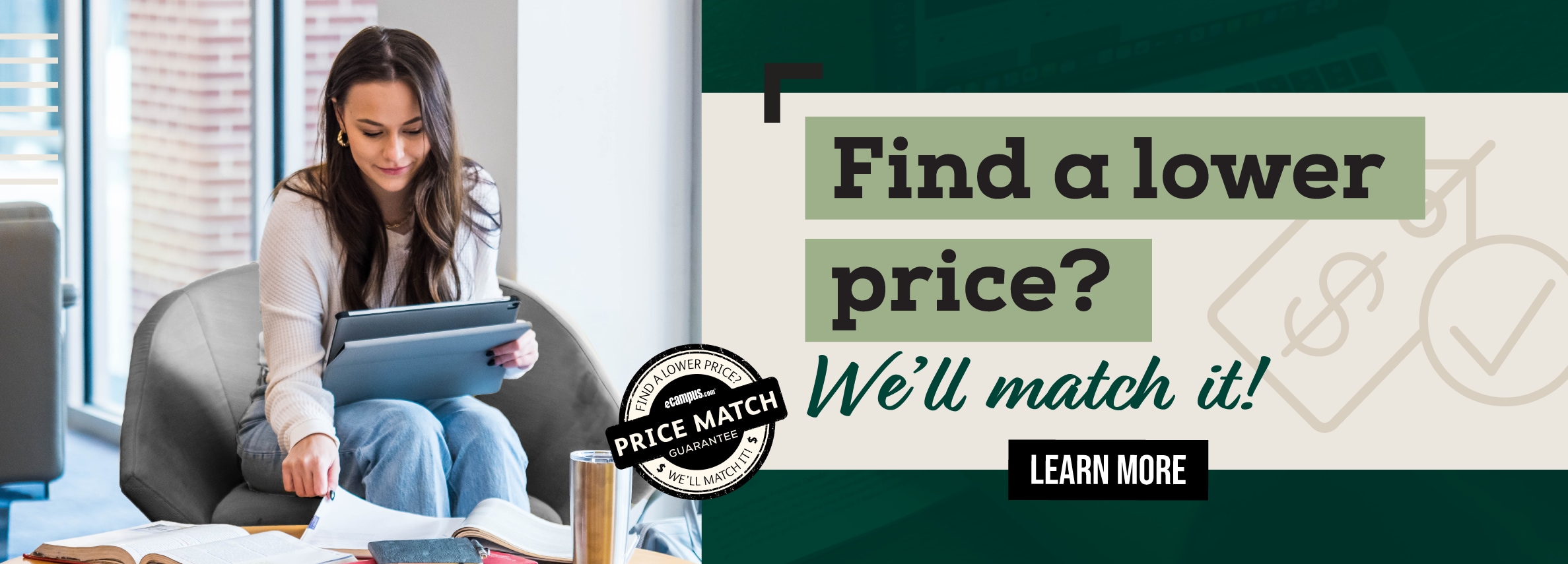 Find a lower price? We'll match it! Learn more.