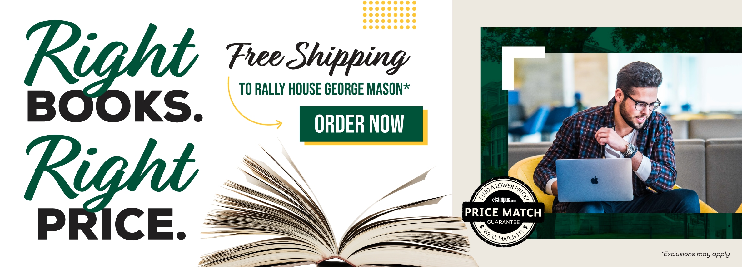 Right books. Right price. Free shipping to Rally House George Mason.* Order Textbooks. *Exclusions may apply.