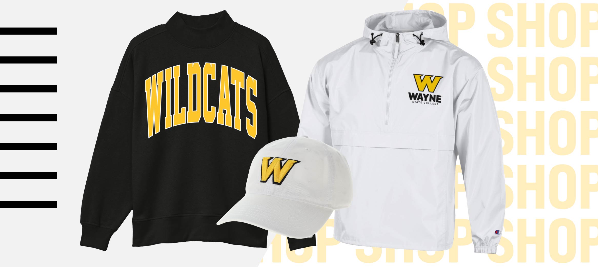 Wildcat and Wayne State Merchandise