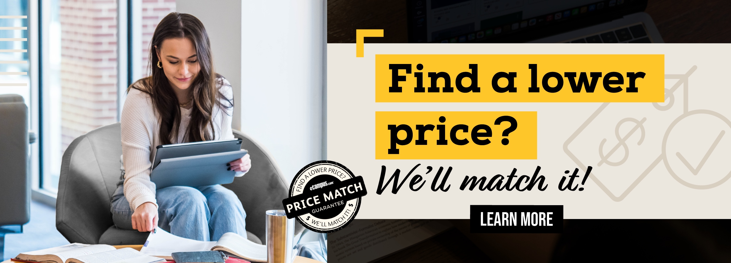 Find a lower price? We'll match it. Learn more.