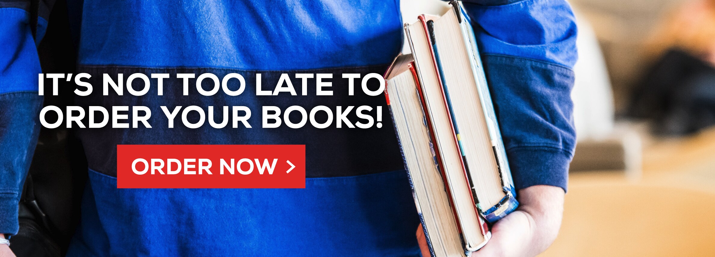 It's not too late to order your books! Order Now.