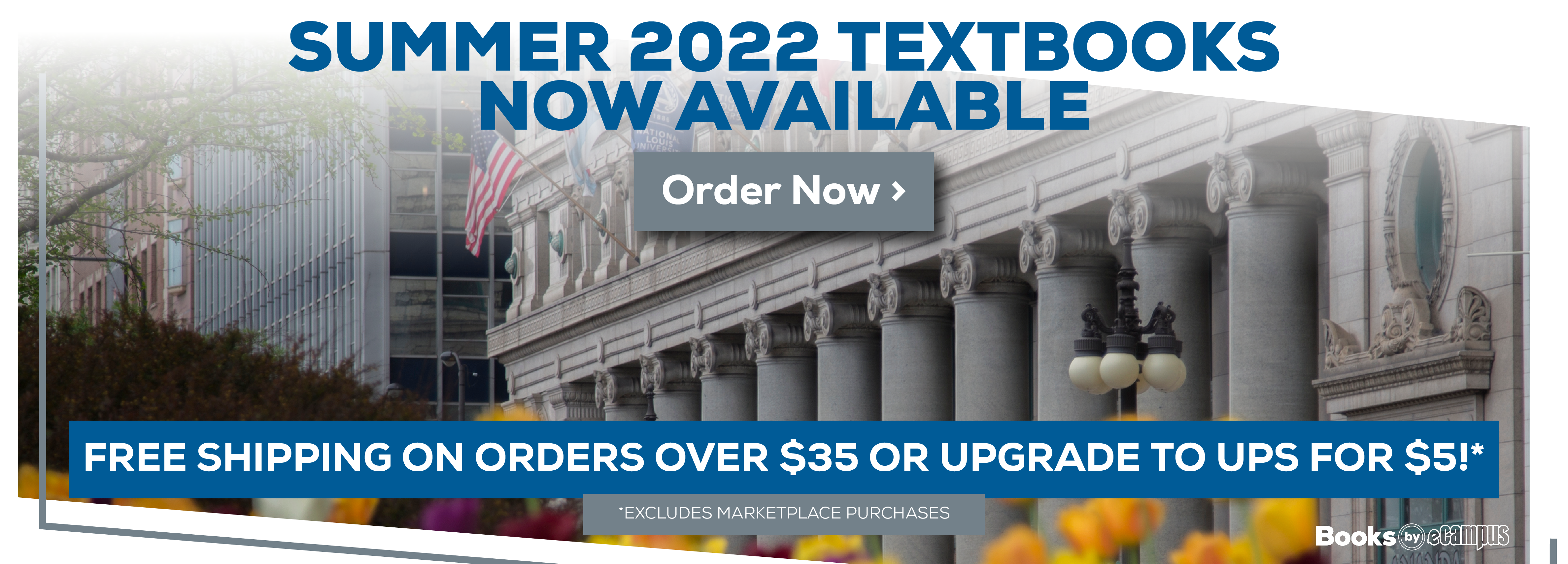 Summer 2022 Textbooks now available. Order now. Free shiping on orders over 35! upgrade to ups for $5! *excludes marketplace purchases