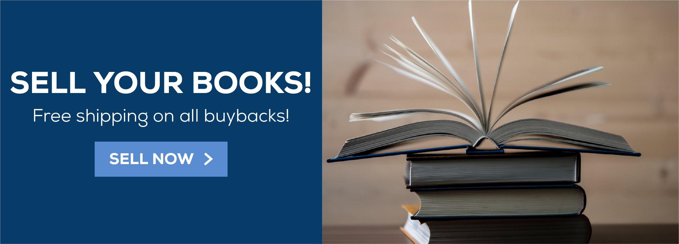Sell your books! Free shipping on all buybacks! Sell now