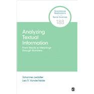 Analyzing Textual Information