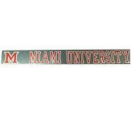 CDI Miami University Strip Decal
