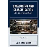Cataloging and Classification : An Introduction