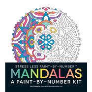 Stress Less Paint-by-number Mandalas