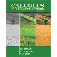 Calculus and Its Applications plus  MyMathLab with Pearson eTex t -- Access Card Package