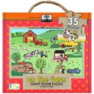 Green Start Giant Floor Puzzle - On the Farm