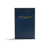 CSB Pocket New Testament with Psalms, Navy Trade Paper