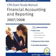 CPA Exam Practice Manual Financial Accounting and Reporting 2007/2008