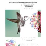 The Rorschach Performance Assessment System: Administration, Coding, Interpretation, and Technical Manual