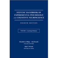 Stevens' Handbook of Experimental Psychology and Cognitive Neuroscience, Learning and Memory