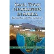 Small Town Geographies in Africa: