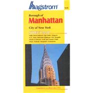 Hagstrom Borough of Manhattan, City of New York Street Map