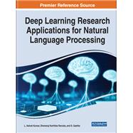 Deep Learning Research Applications for Natural Language Processing