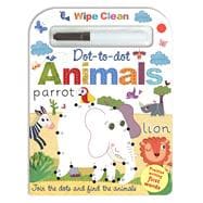 Wipe Clean Dot-to-dot Animals