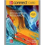 Connect Access Card for Methods in Behavioral Research