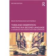 Thesis and Dissertation Writing in a Second Language