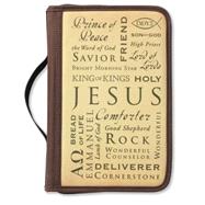 Inspiration Names of Jesus Large Book & Bible Cover