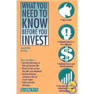 What You Need to Know Before You Invest