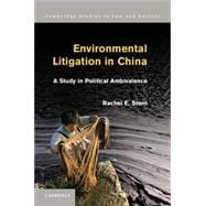 Environmental Litigation in China